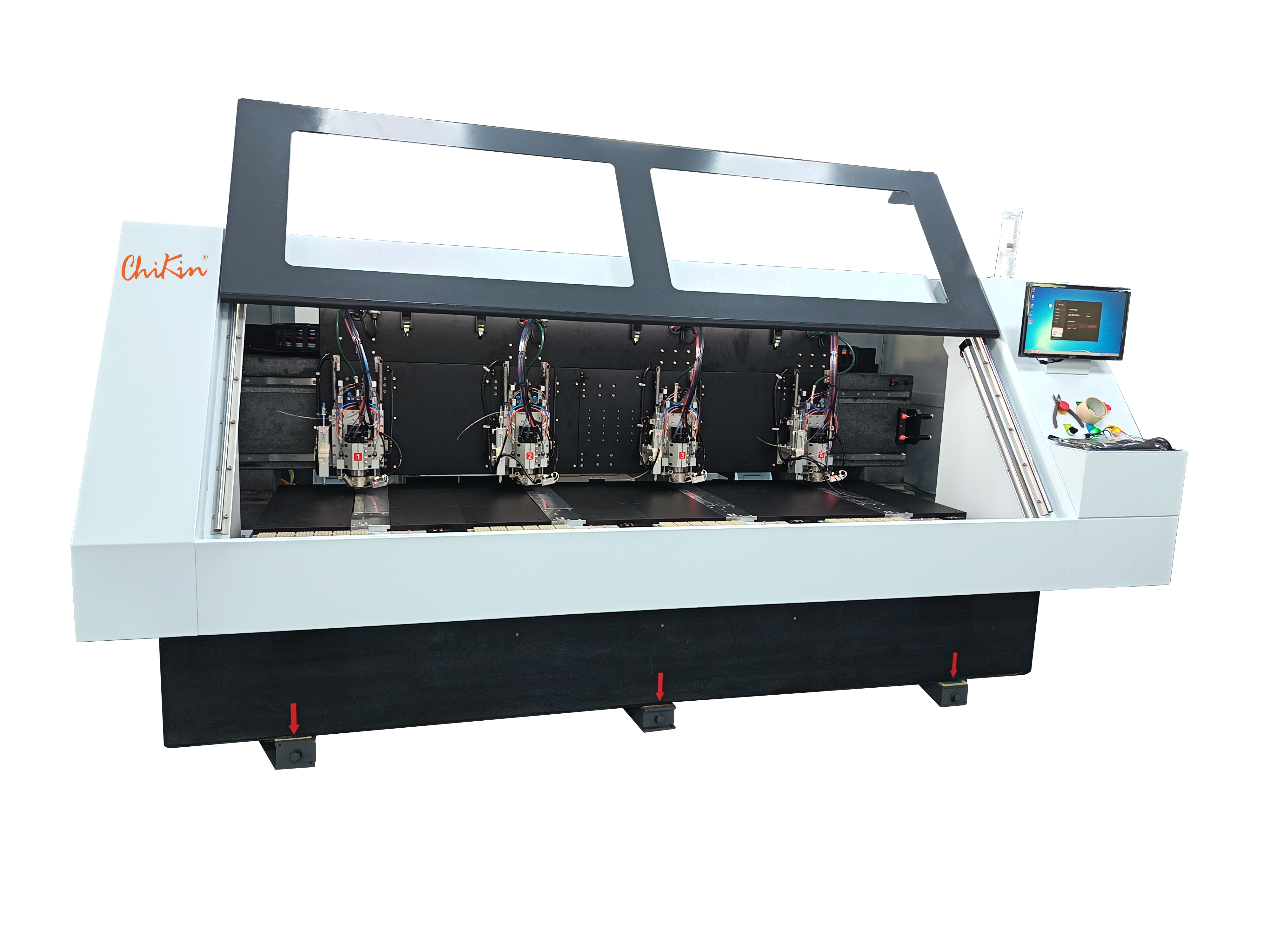 4 Spindle PCB Drilling Machine