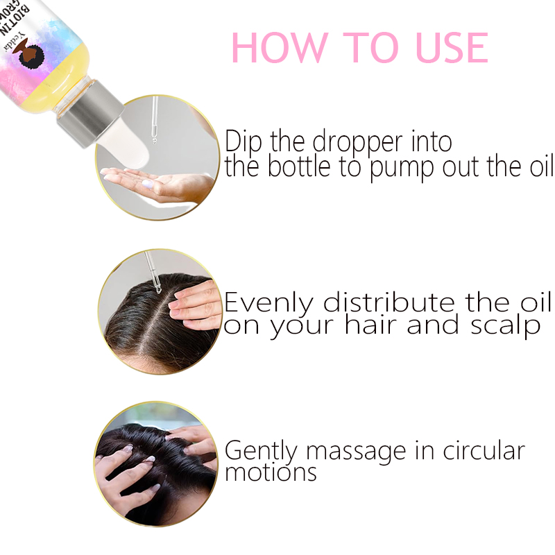 Biotin hair growth oil to reduce hair loss