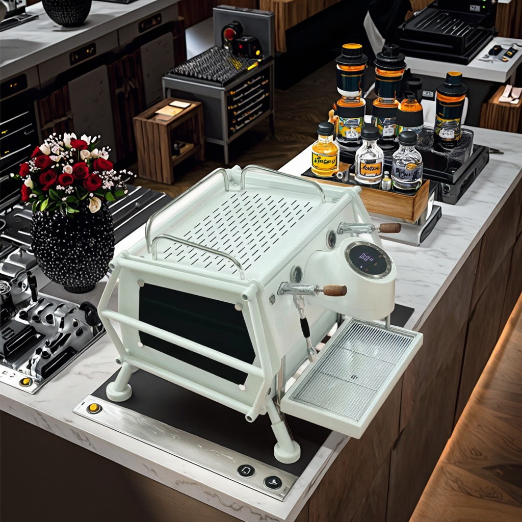 ZL11B professional coffee maker detail