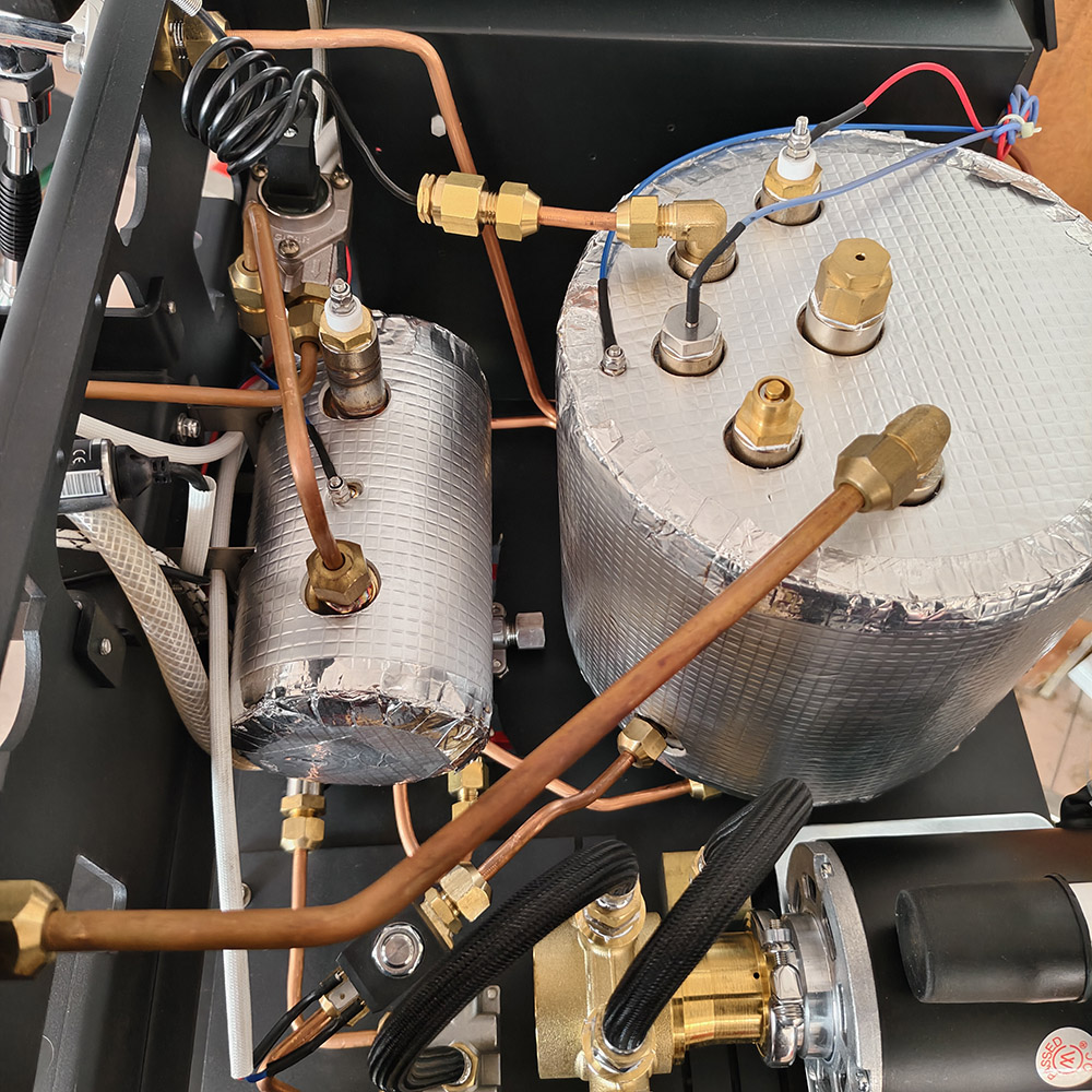 ZL11B single-group espresso machine side view