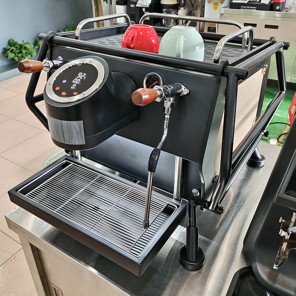 ZL11B dual-boiler semi-automatic espresso machine front view