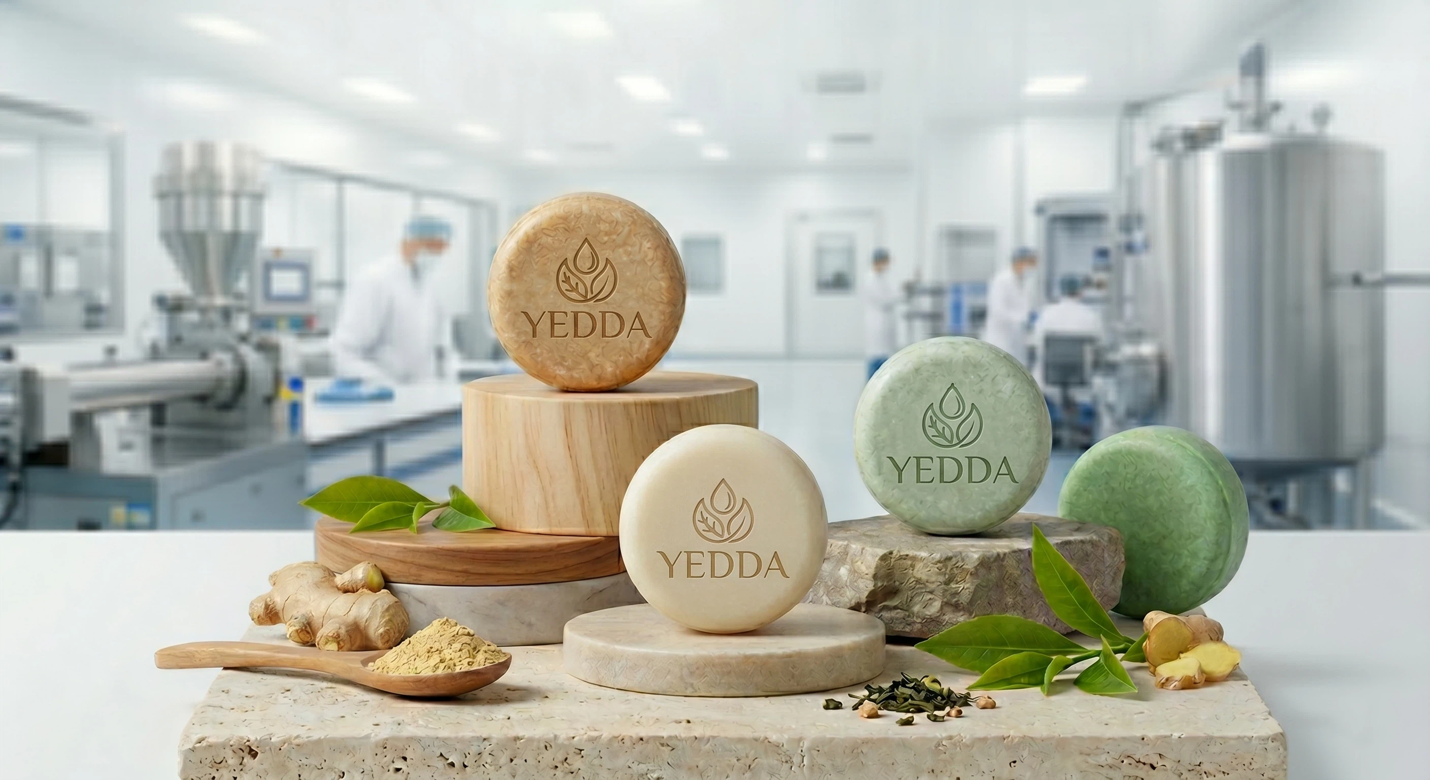 High-Performance Solid Shampoo Bars by Yedda