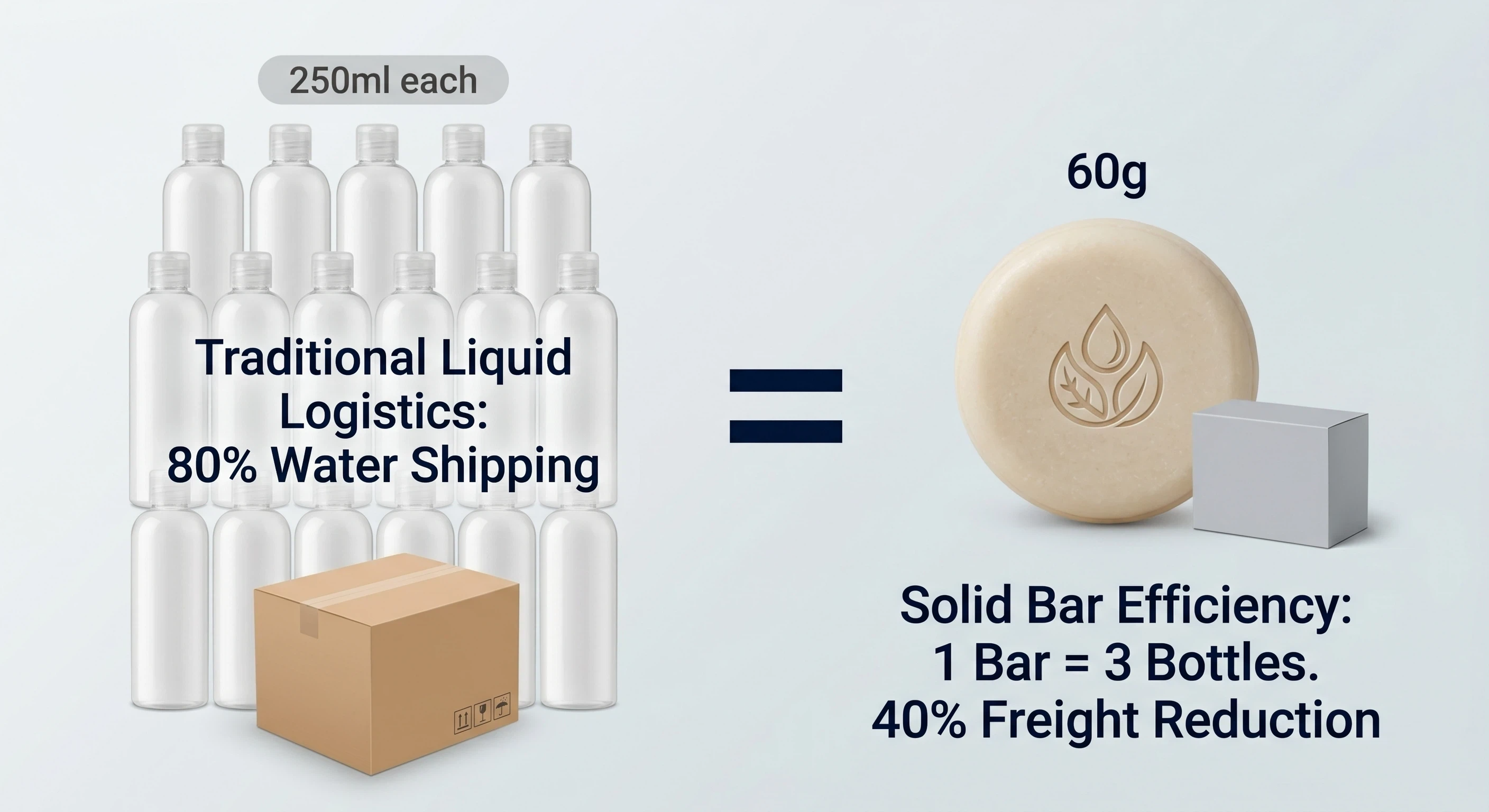 Logistics Efficiency: Liquid vs Solid