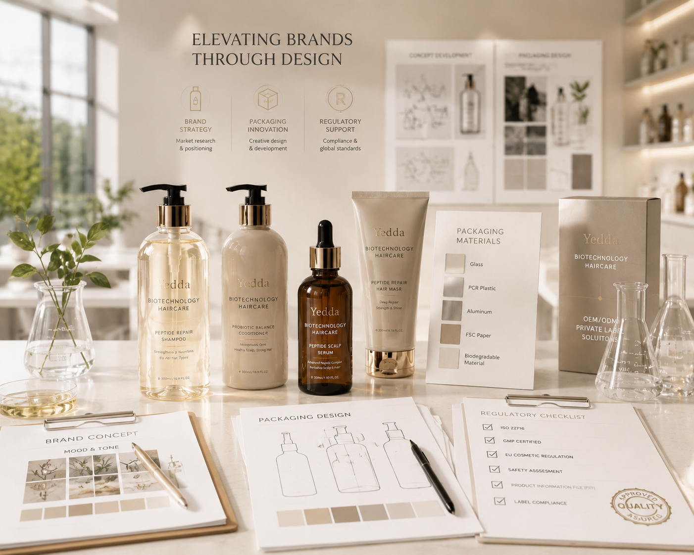 Premium Haircare OEM Solutions and Packaging Comparison