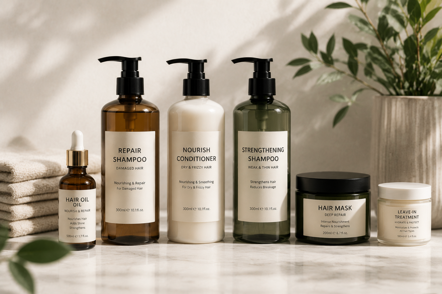 Premium biotech shampoo products