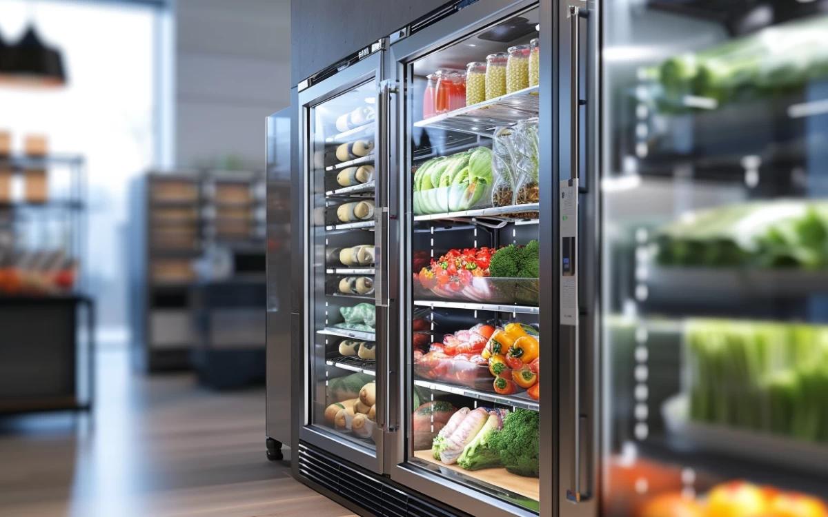 freezer for food storage