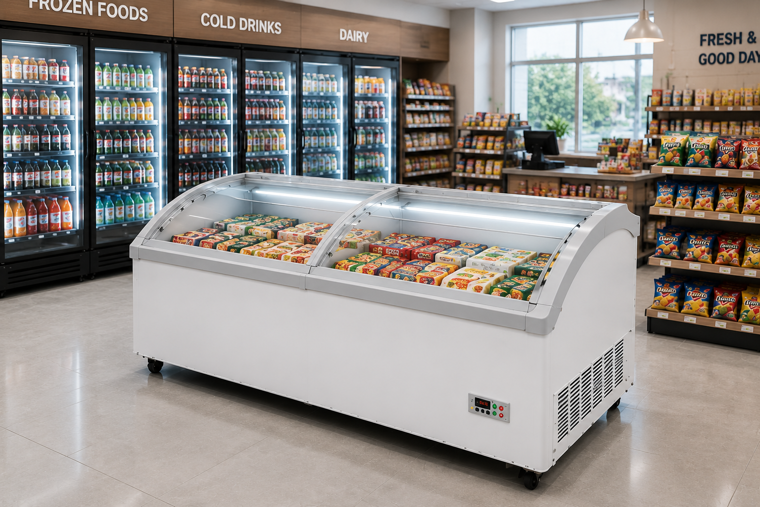 freezer for franchise stores