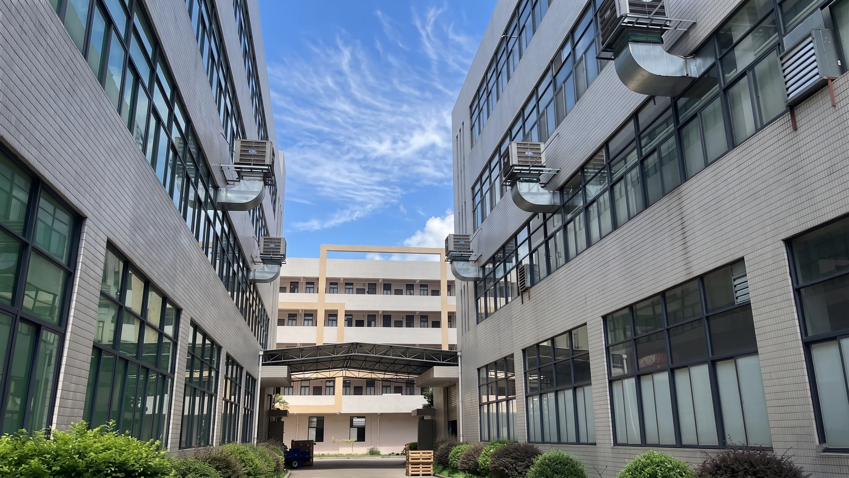 Planta de fabricación de cosméticos de última generación para champú de marca propia