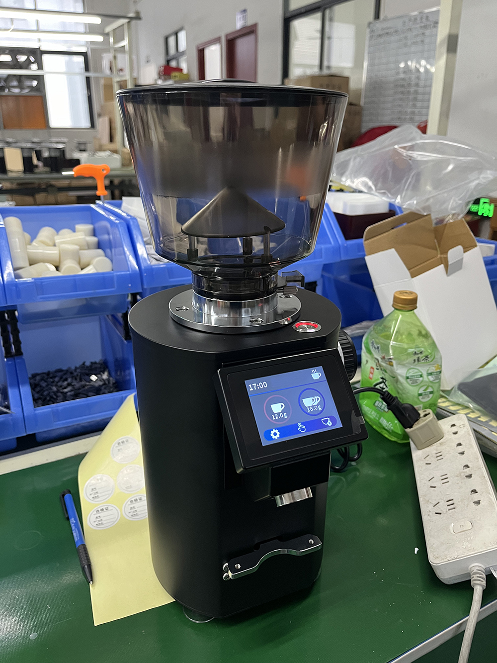 ZL200 grinder grind by both time and weight