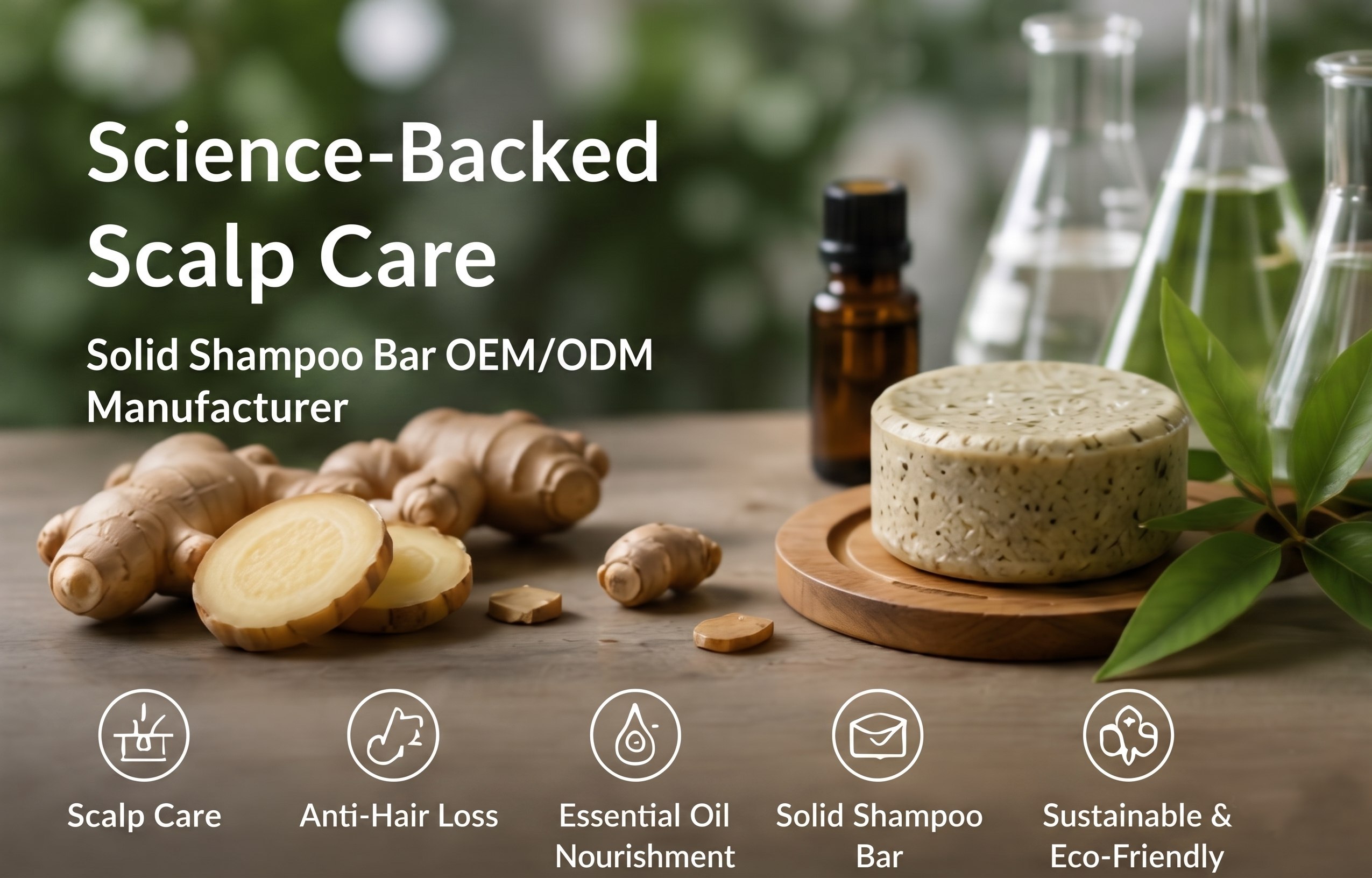Shampoo bar manufacturer for scalp care