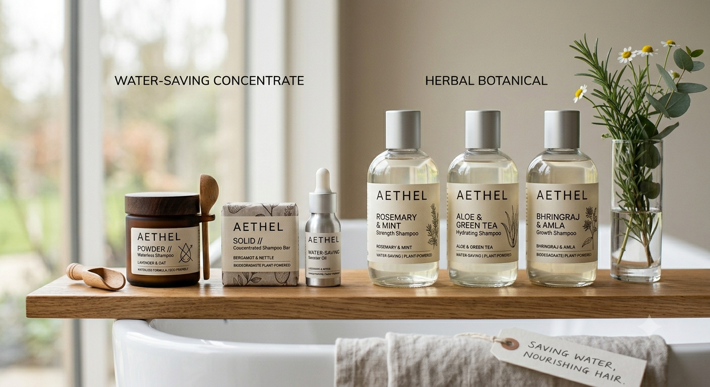 Champú ahorrador de agua y el futuro de la belleza sostenible: Champú concentrado, tendencia en soluciones ecológicas para el cuidado del cabello. - Related blog article about hair care and cosmetic manufacturing