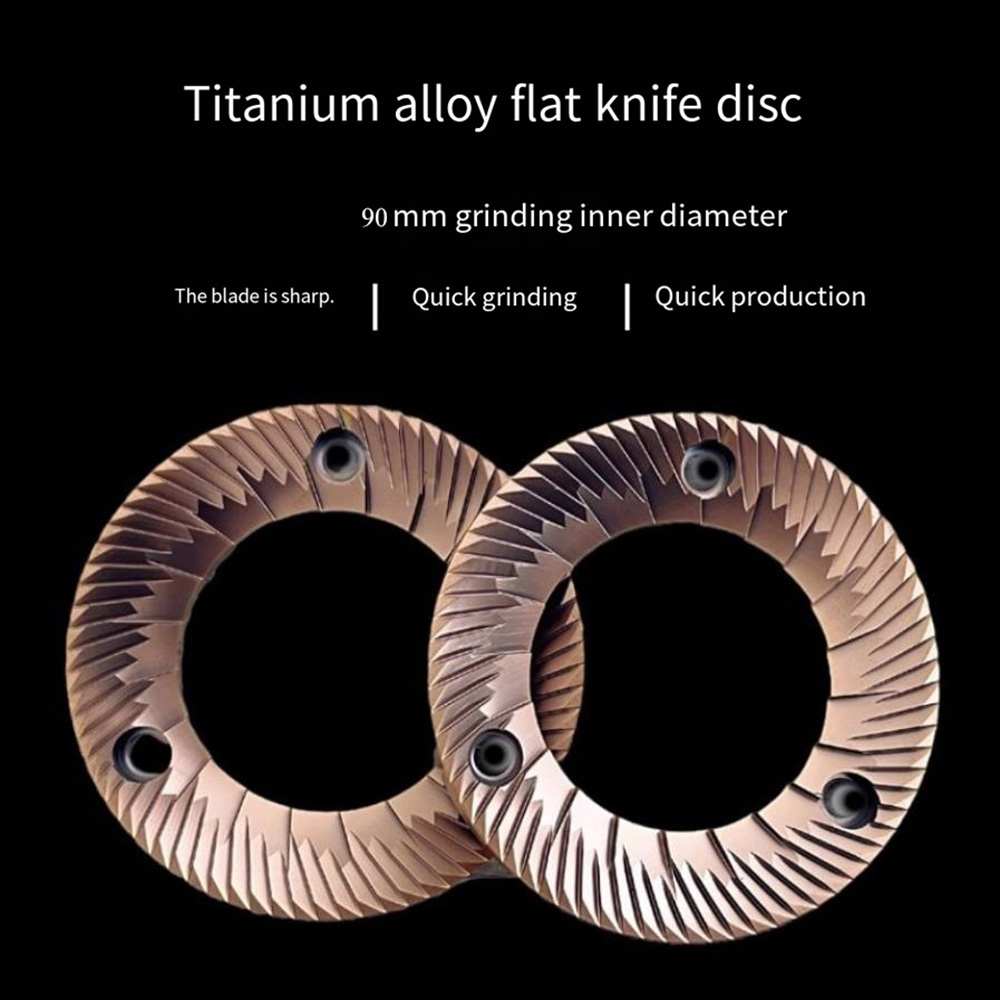 Grinder 90mm burr grind both by weight and by time