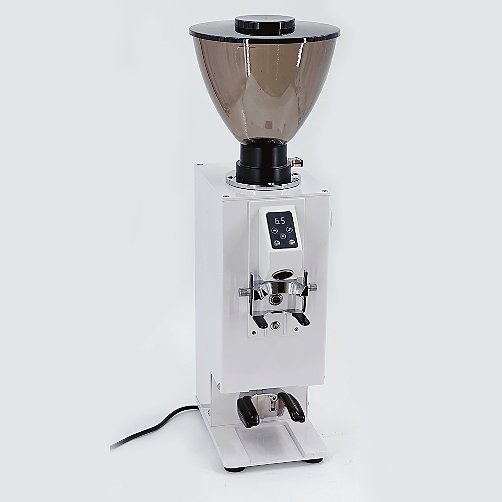 Zilong coffee grinder with automatic tamper