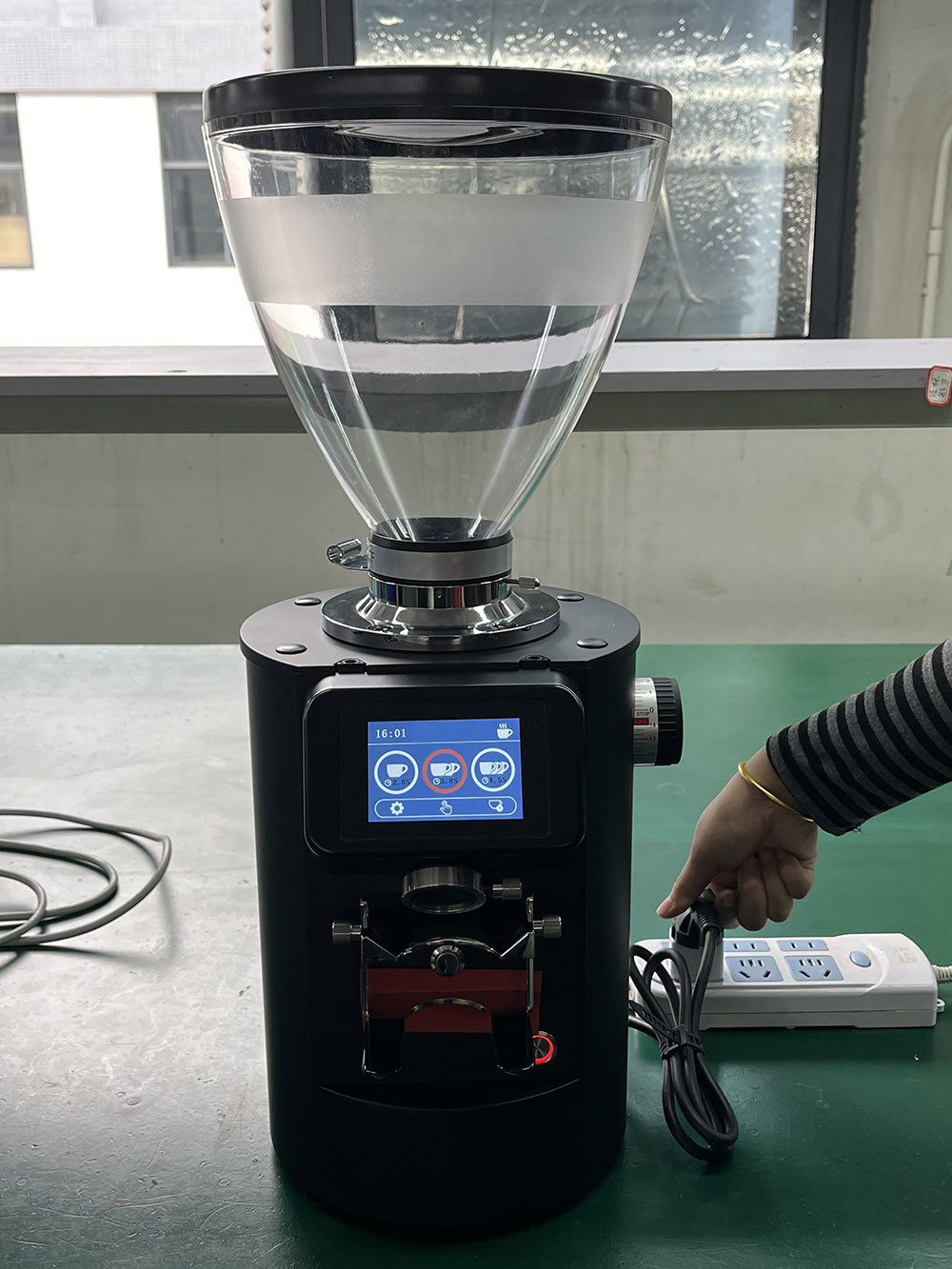 ZL201 83mm or 90mm burr coffee grinder