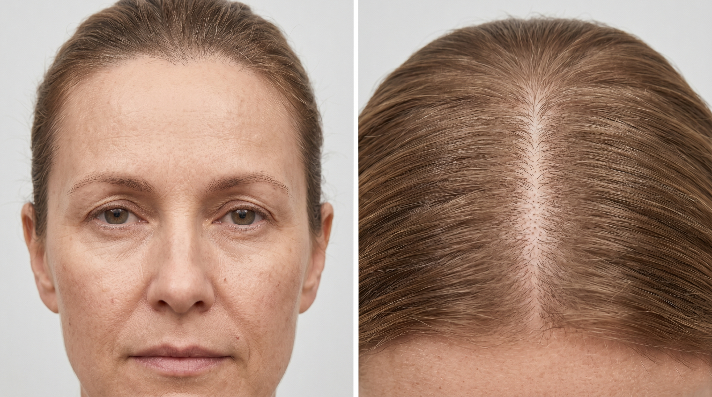 Skinification of Hair and Scalp Care Concept