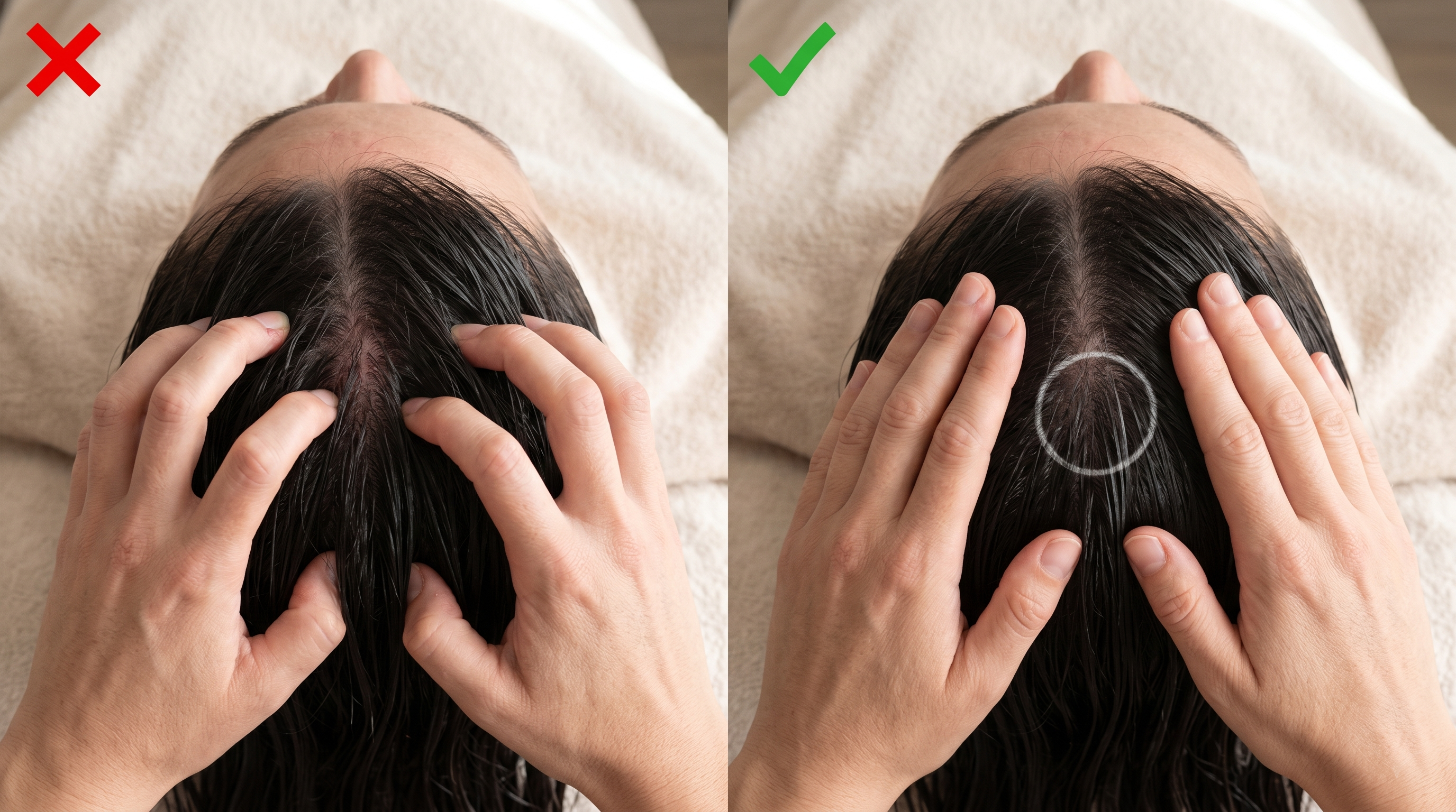 Effects of Hard Water Minerals on Hair Cuticle