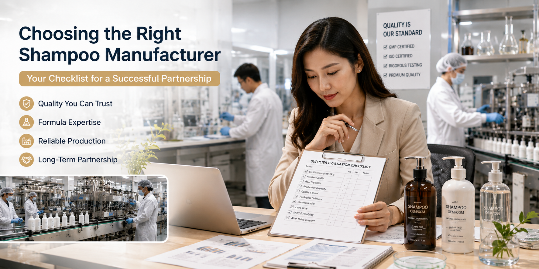What Questions Should You Ask a Shampoo Manufacturer Before Ordering? - Related blog article about hair care and cosmetic manufacturing