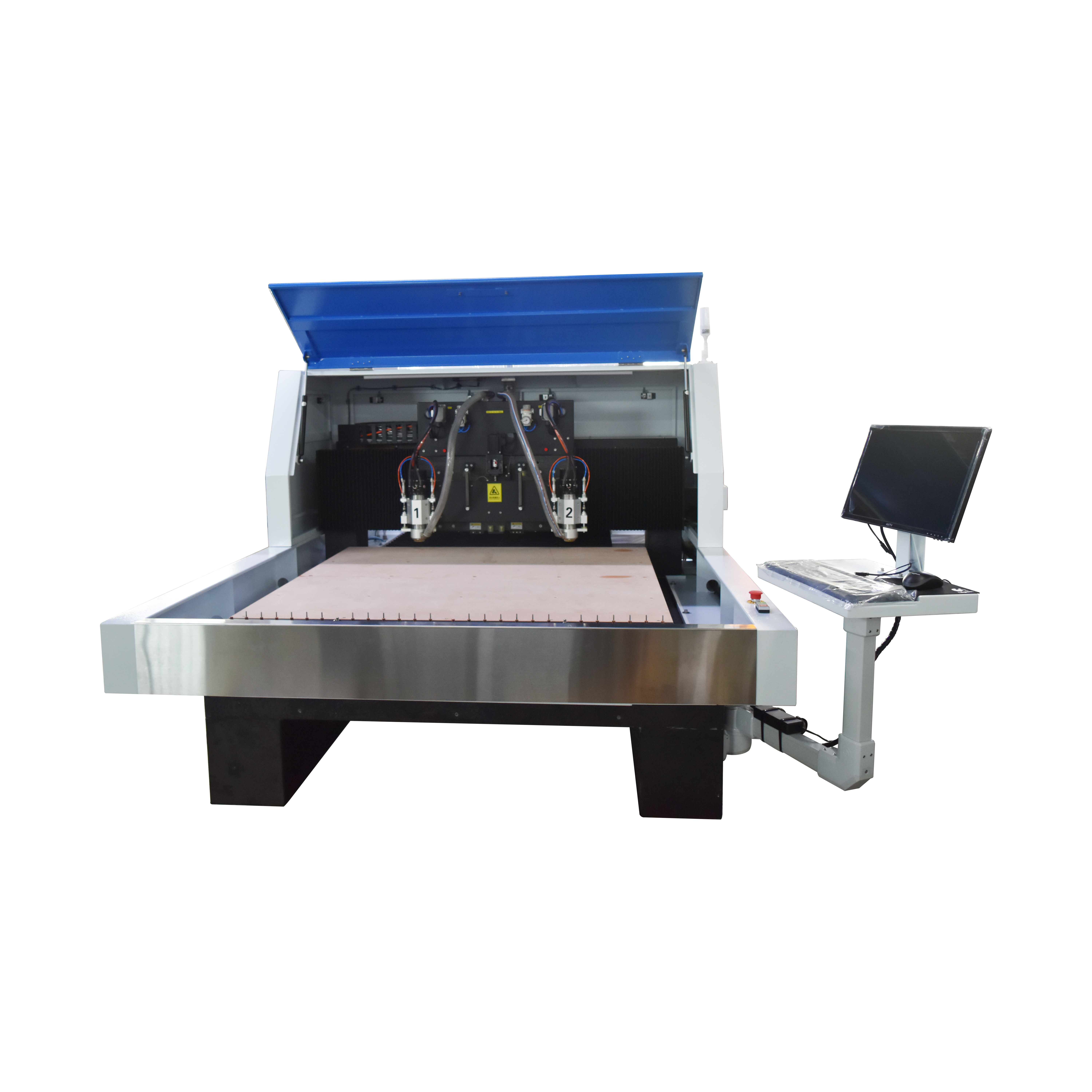 550 x 1250mm PCB Drilling and Routing Machine for Compact Board Processing