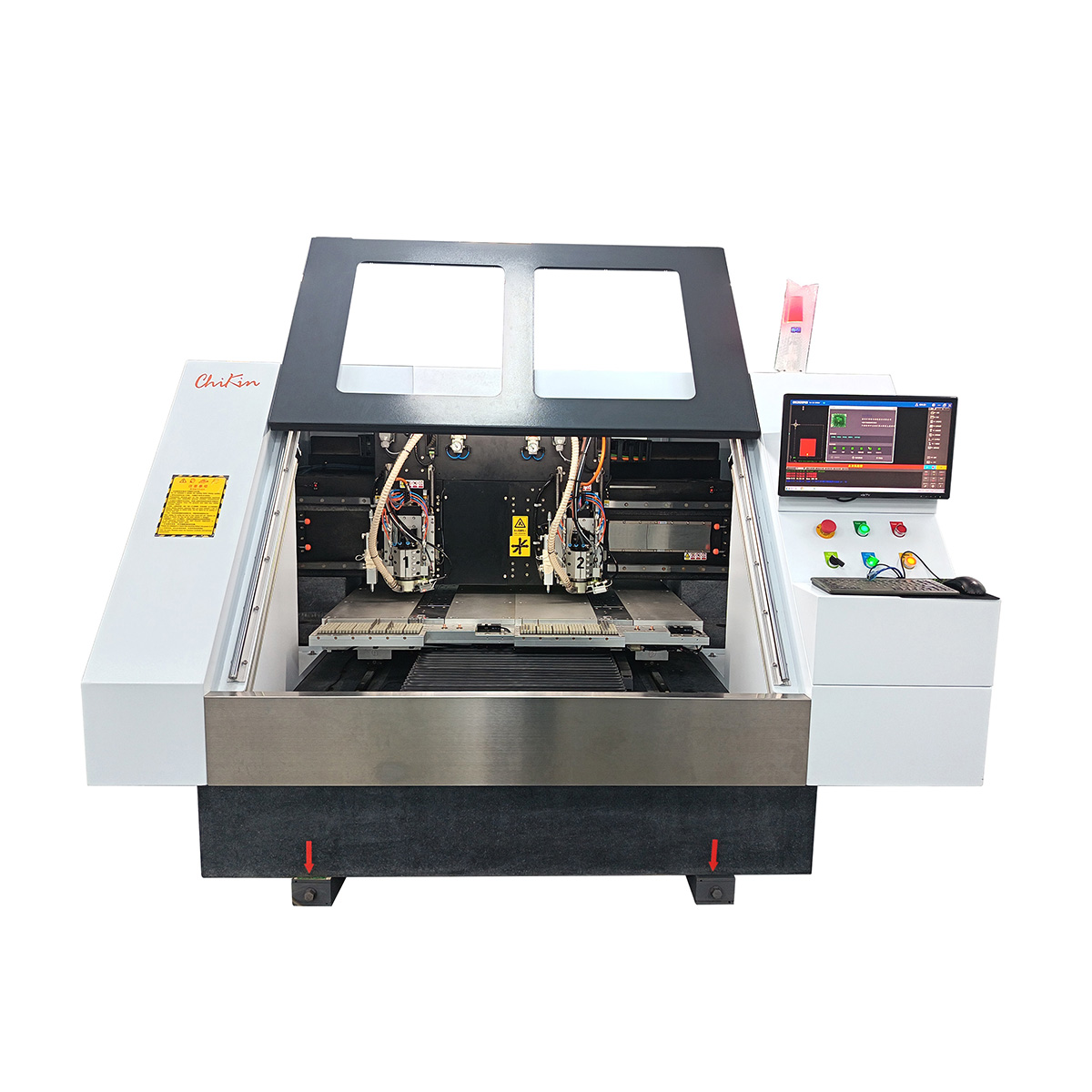 High Speed 2 Spindle PCB Drilling Machine for Enclosed Automated Processing