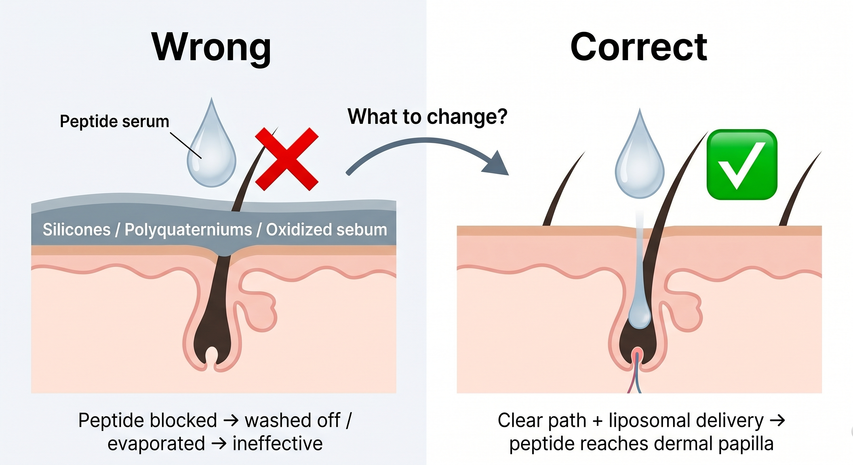 Clinical Hair Longevity Scalp Routine Workflow