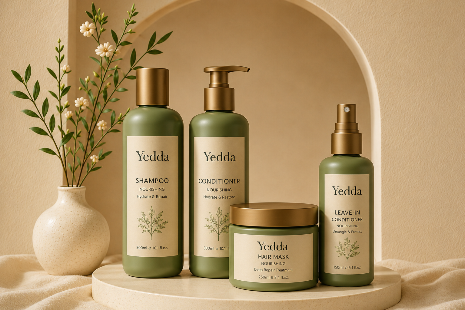 プライベートブランドのヘアケアセット製品