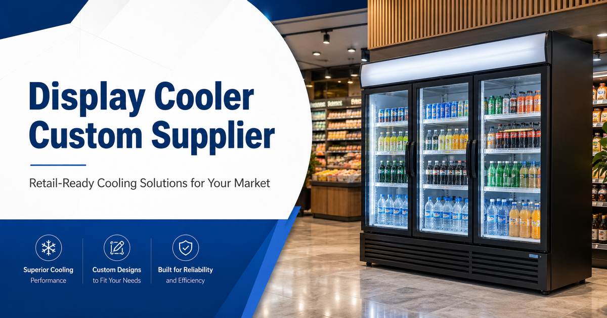display cooler custom supplier