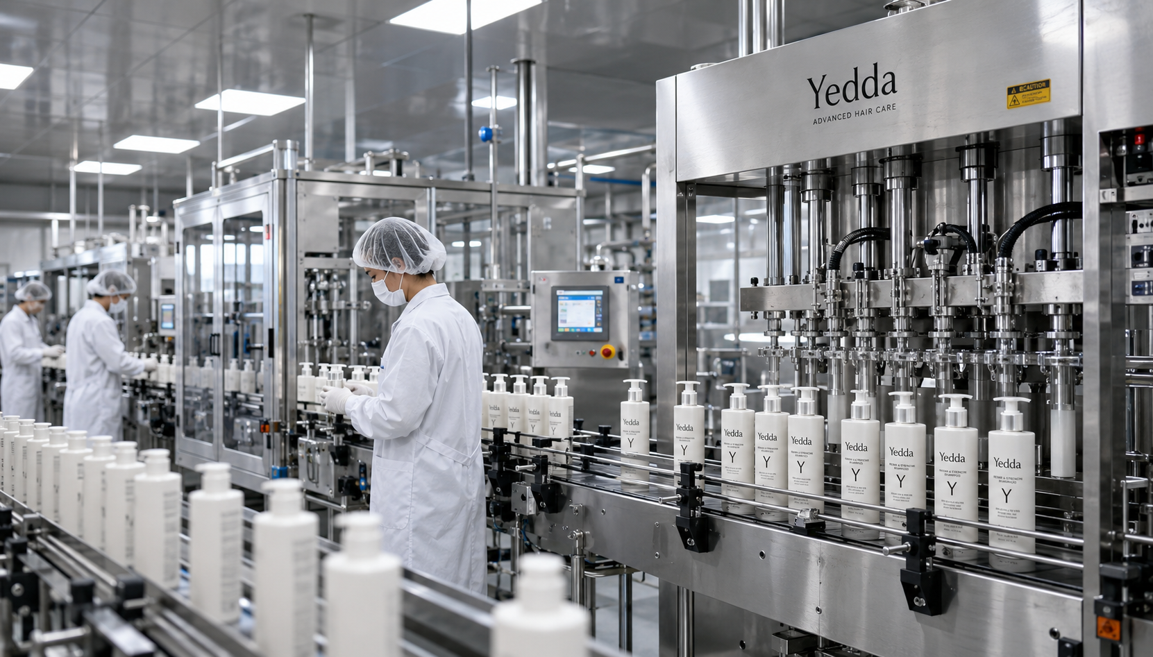 OEM hair care manufacturing production linefactory