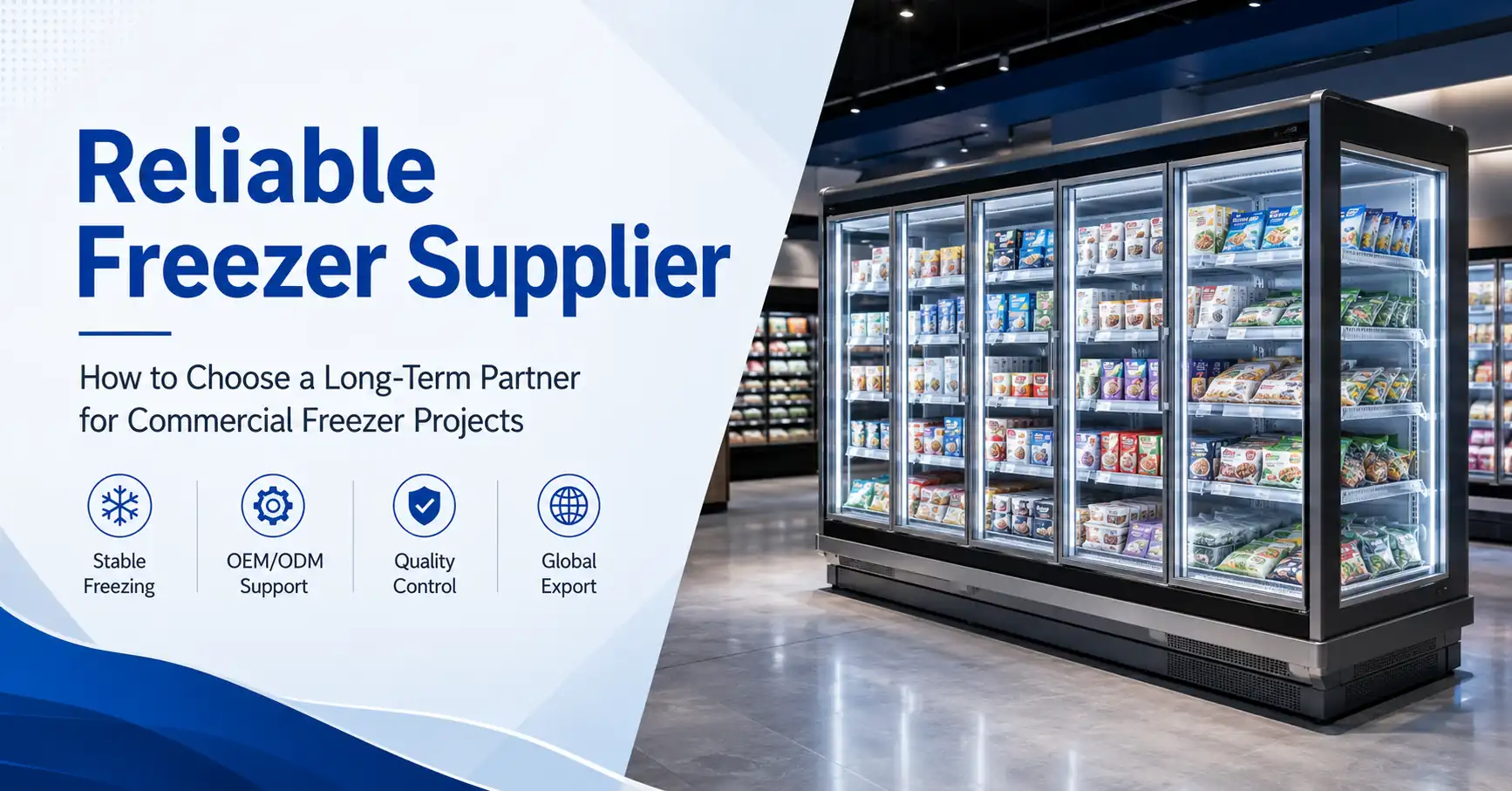 reliable freezer supplier