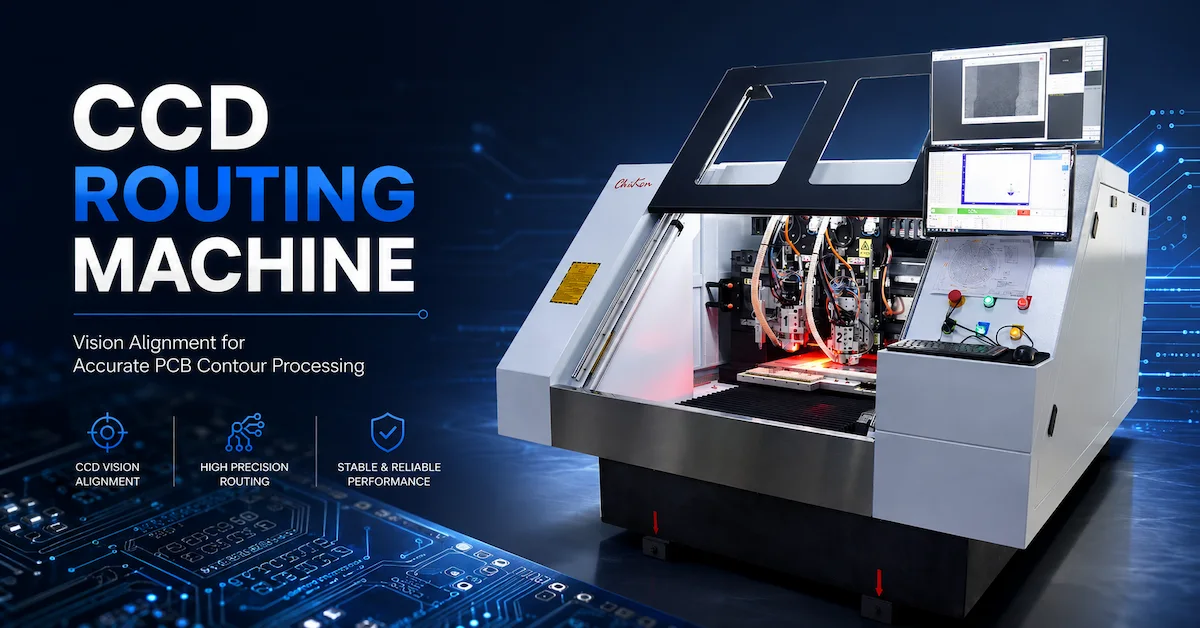 CCD Routing Machine: How Vision Alignment Improves PCB Contour Routing Accuracy