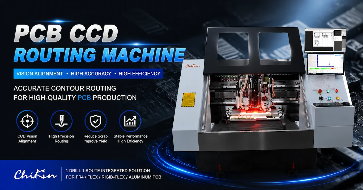 PCB CCD Routing Machine: How Vision Alignment Improves PCB Contour Accuracy