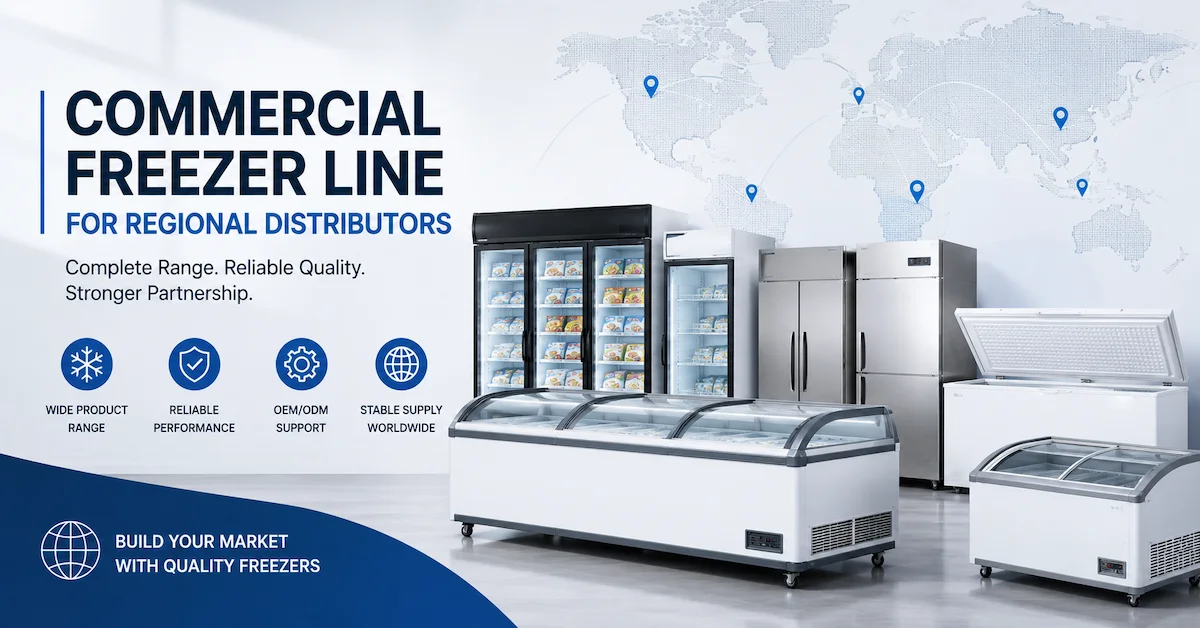 Commercial Freezer Line for Regional Distributors: How to Build the Right Product Portfolio