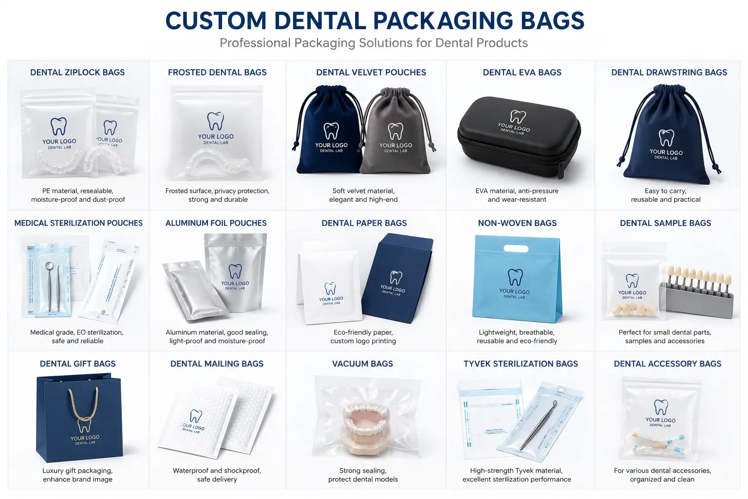Dental Packaging Bags