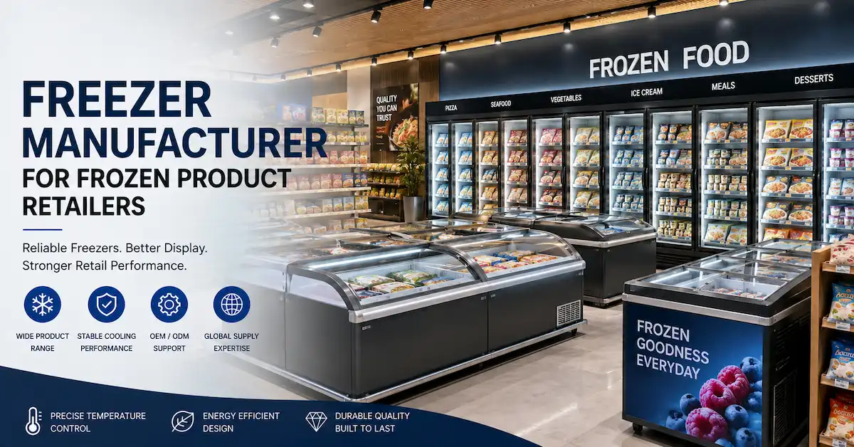Freezer Manufacturer for Frozen Product Retailers: A Practical Sourcing Guide