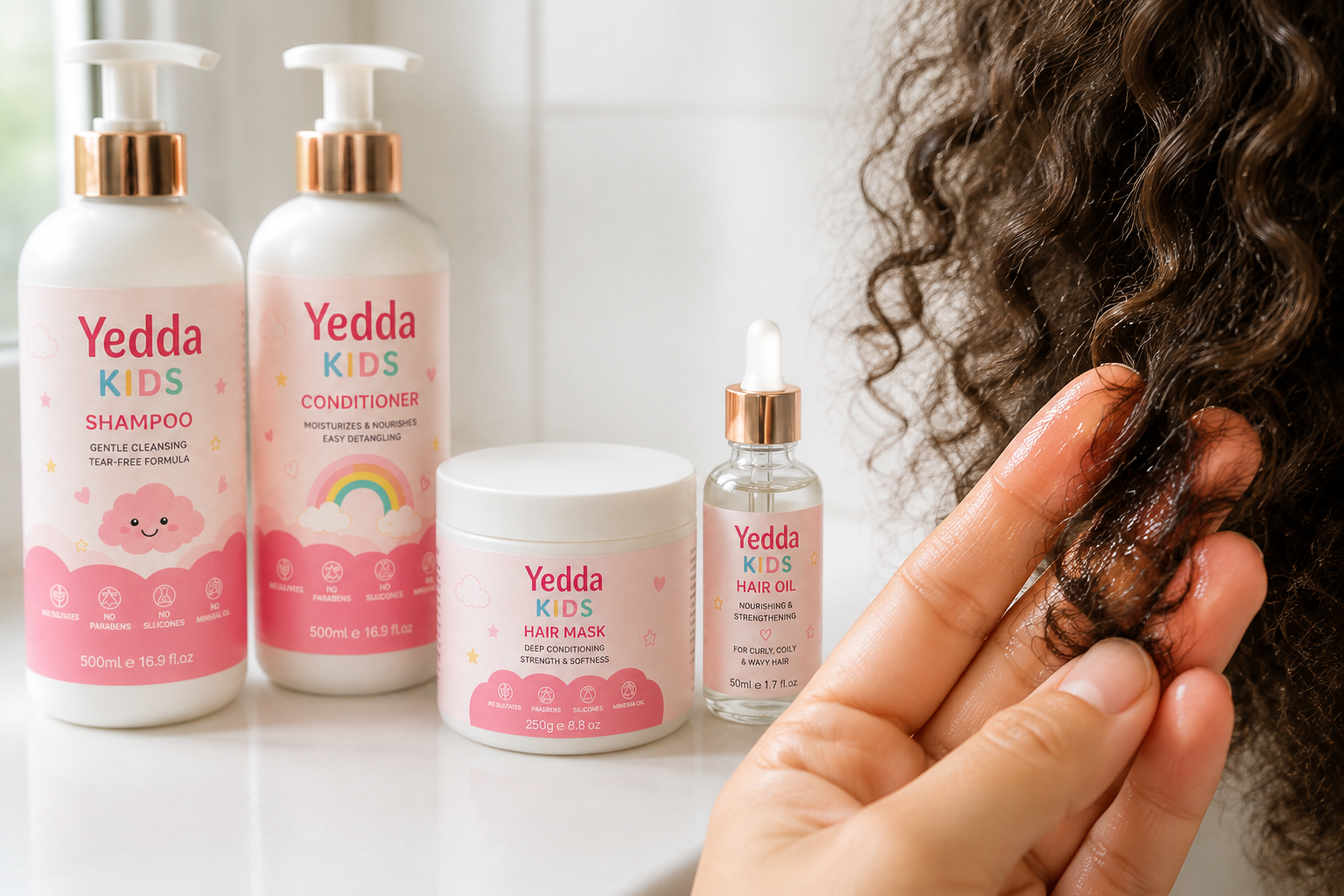 キッズヘアケア:シアバター、ヒマワリ油配合、4フリー処方 - Related blog article about hair care and cosmetic manufacturing