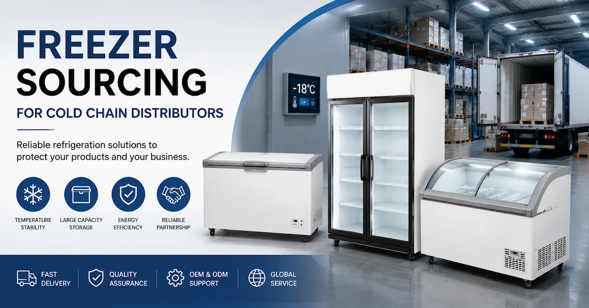Freezer Sourcing for Cold Chain Distributors: A Complete Guide to Reliable Refrigeration Supply