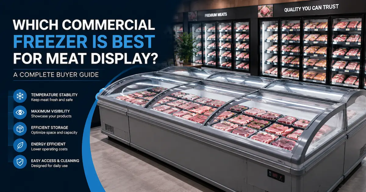 Best commercial freezer for meat display