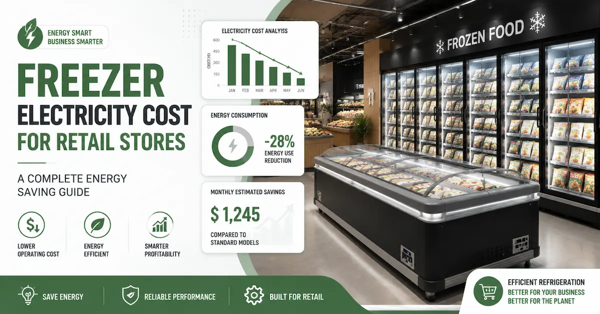 Freezer Electricity Cost for Retail Stores: A Complete Energy Saving Guide