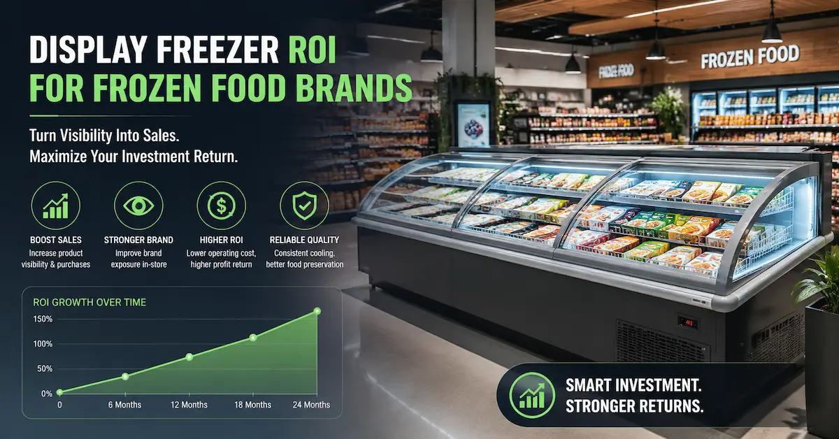 Display Freezer ROI for Frozen Food Brands: A Complete Business Guide