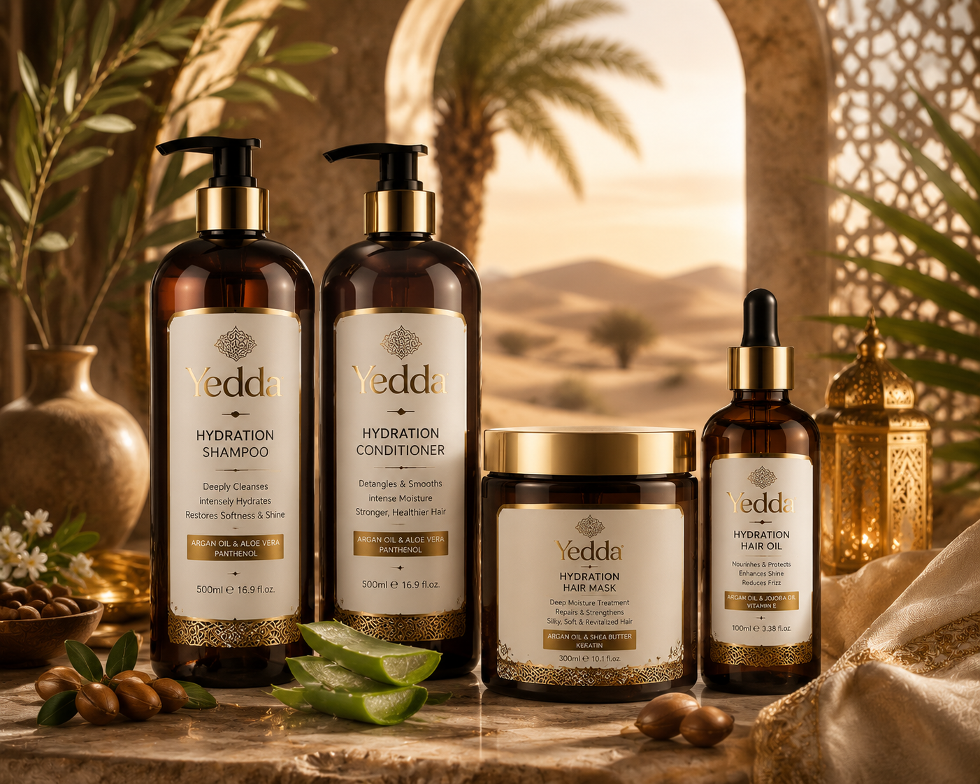 Luxury hydration hair care collection