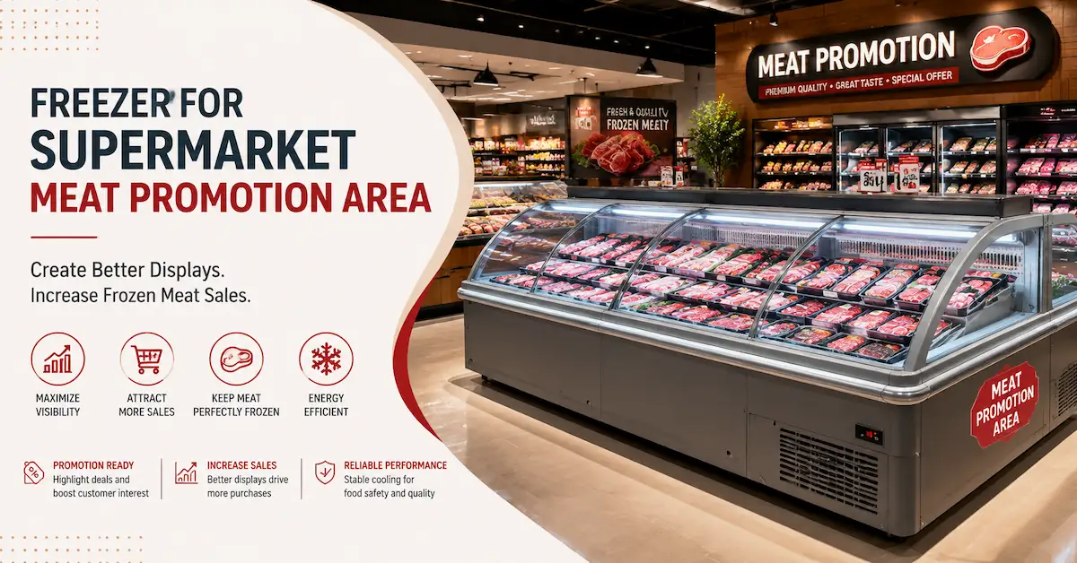 Freezer for Supermarket Meat Promotion Area: A Complete Retail Display Guide