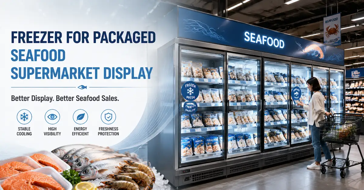 Freezer for Packaged Seafood Supermarket Display: A Complete Retail Guide