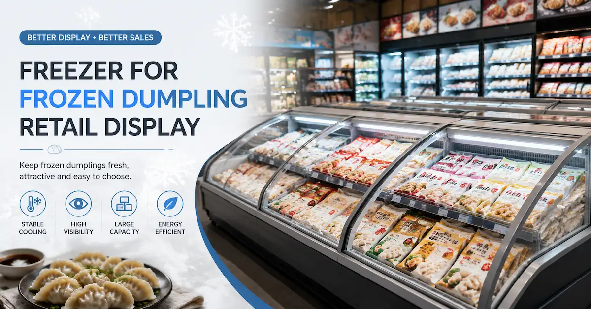 Freezer for Frozen Dumpling Retail Display: A Complete Supermarket Guide