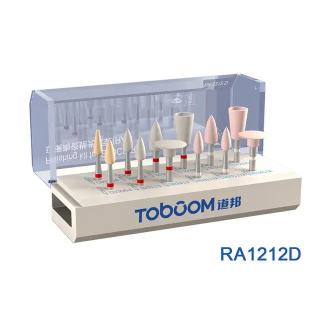 RA1212D Glass Ceramic Intraoral Polishing Kit for Low-Speed Contra-Angle Handpiece