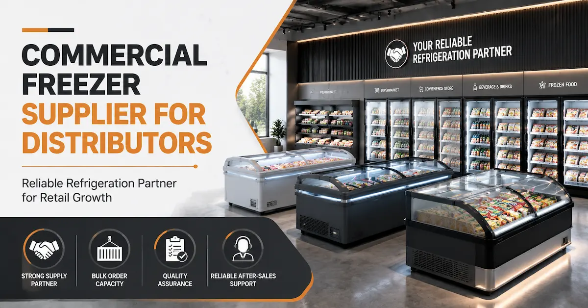 Commercial Freezer Supplier for Retail Equipment Distributors: A Complete Partner Selection Guide