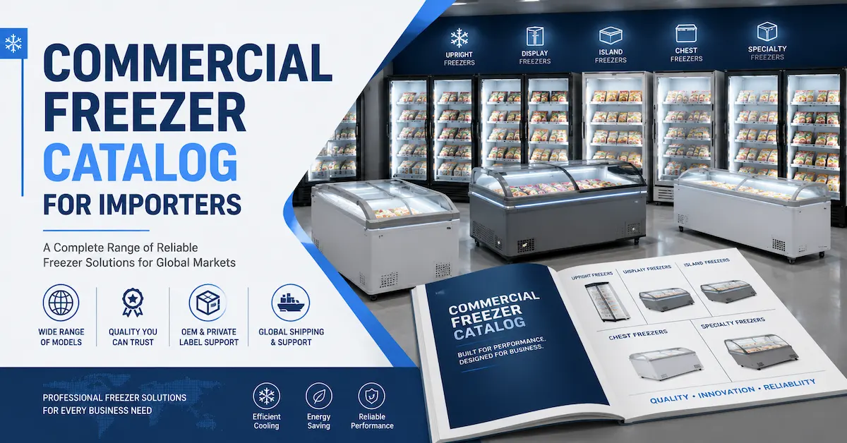 Commercial Freezer Catalog for Importers: Complete Buying Guide