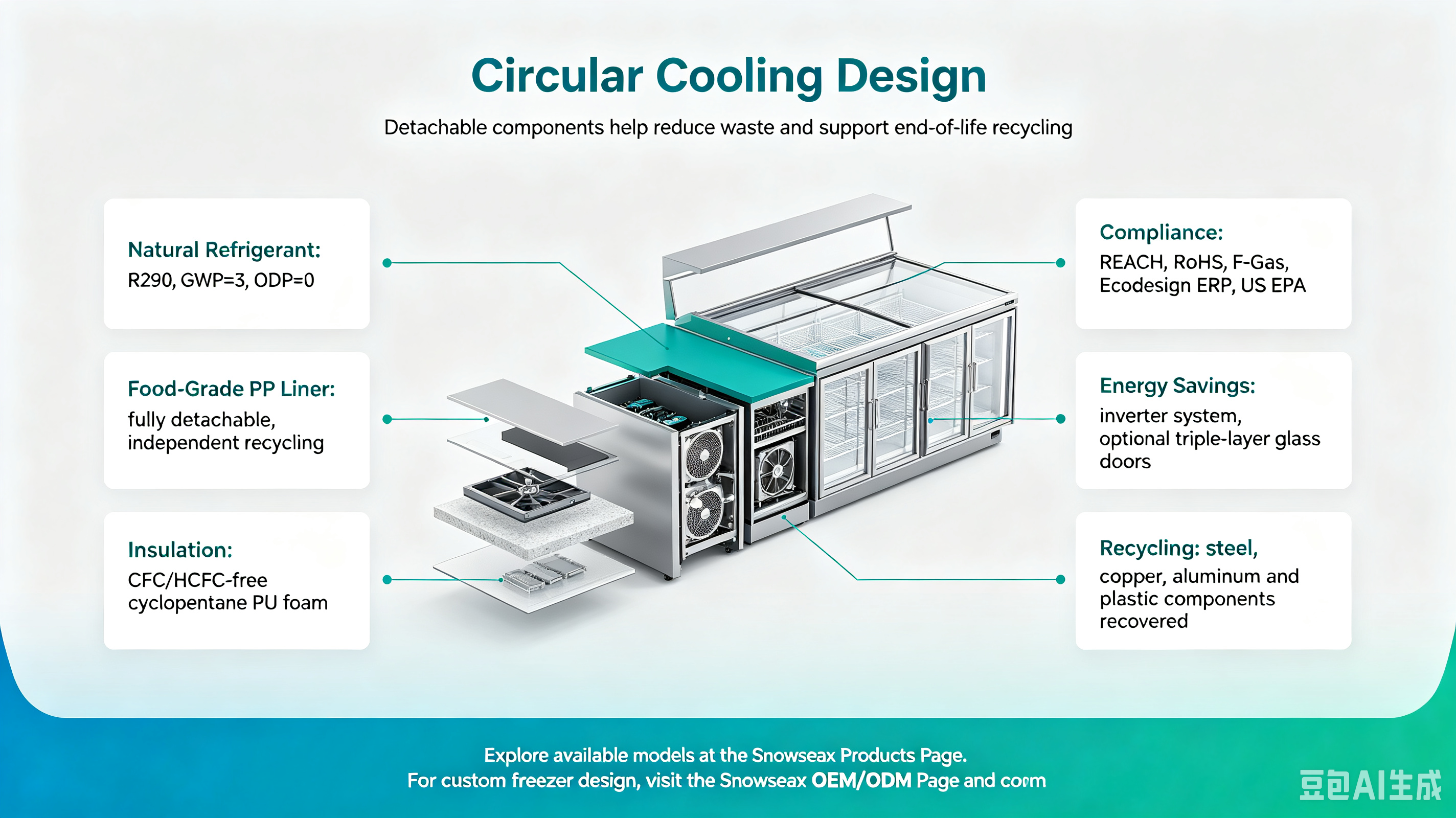 Snowsea: Full-Lifecycle Sustainable Commercial Refrigeration