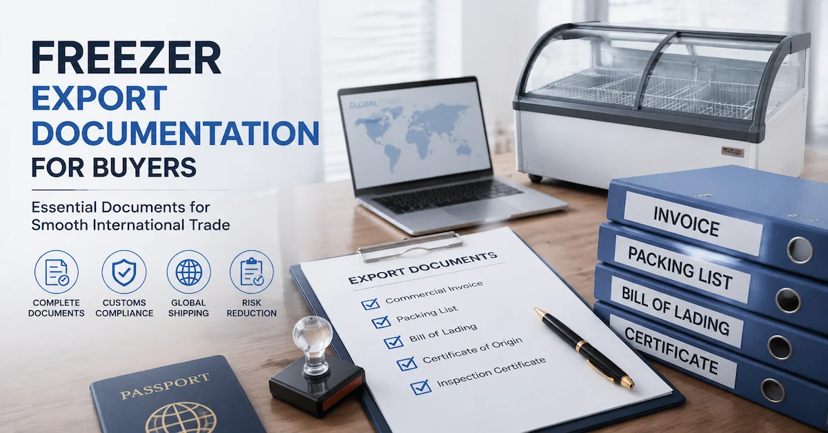 Freezer Export Documentation for Buyers: A Complete International Shipping Guide