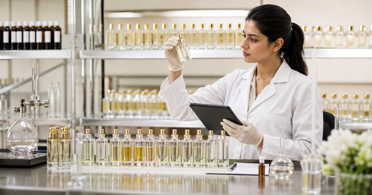 Fragrance quality control testing