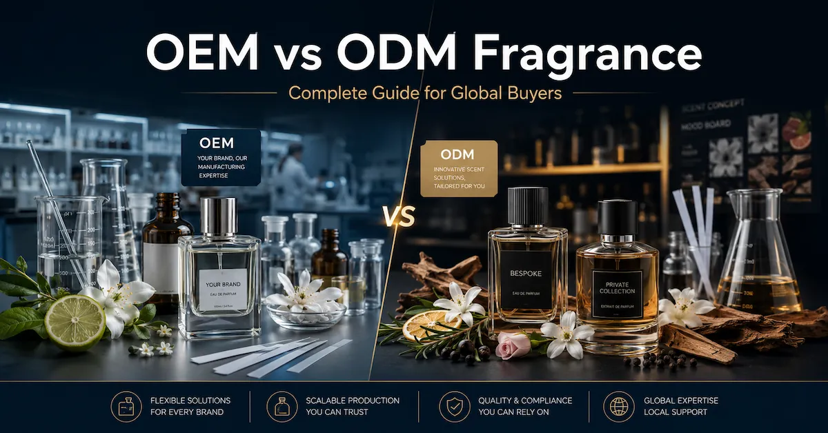 OEM vs ODM Fragrance: A Complete Guide for Global Buyers