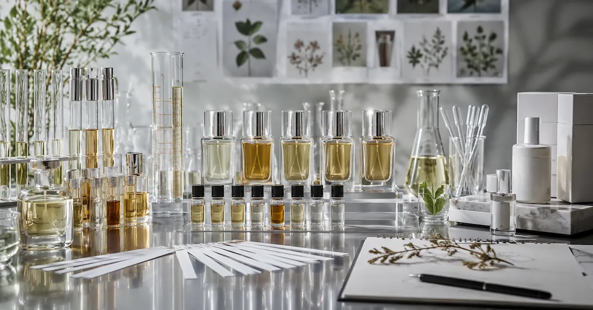 Custom fragrance sample testing